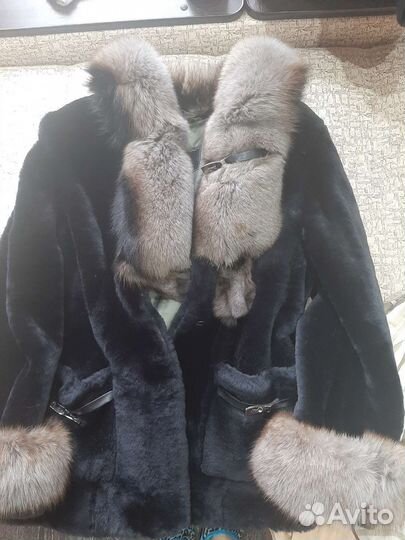 Шуба мутоновая 46