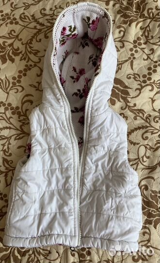 Жилетка детская двусторонняя