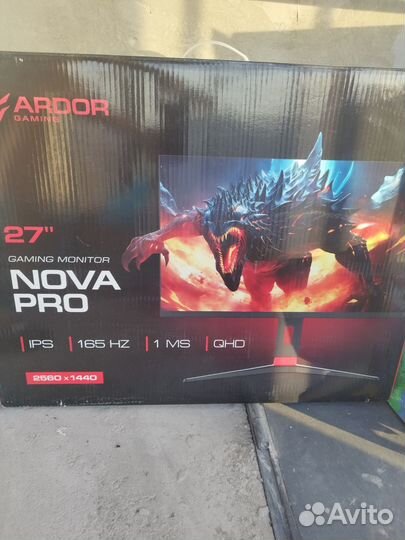 Монитор ardor gaming nova pro 27 дюймов