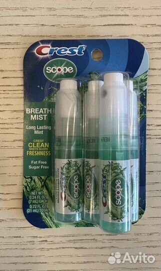 Спрей Crest breath mist