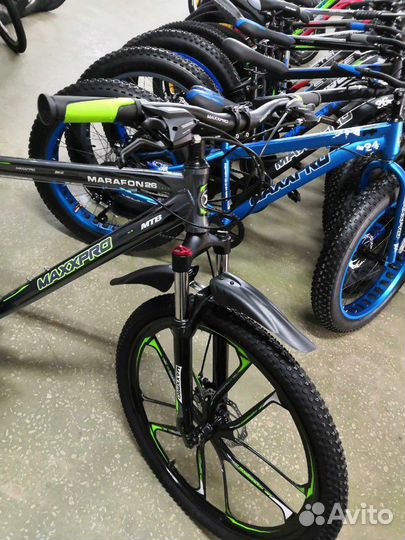 Велосипед 24 Marafon shimano(алюминий) литые диски