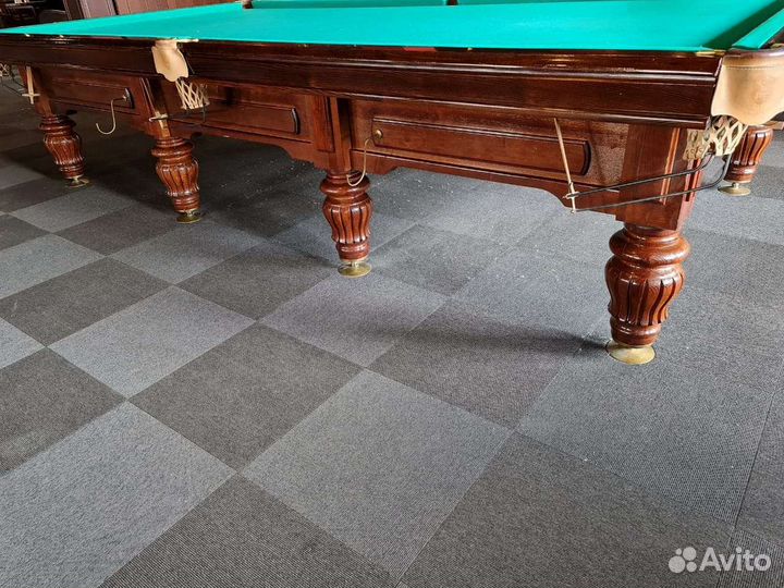 Бильярдный стол Чемпион клаб 12ф. 10 шт