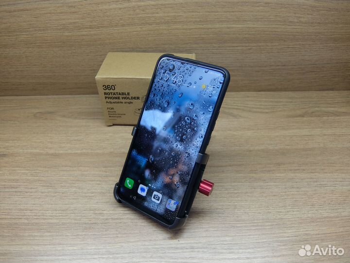 Держатель телефона Promend на руль раздвижной