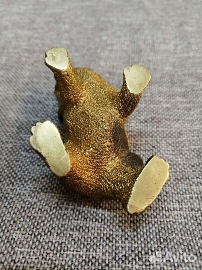 Статуэтка бронза Медведь