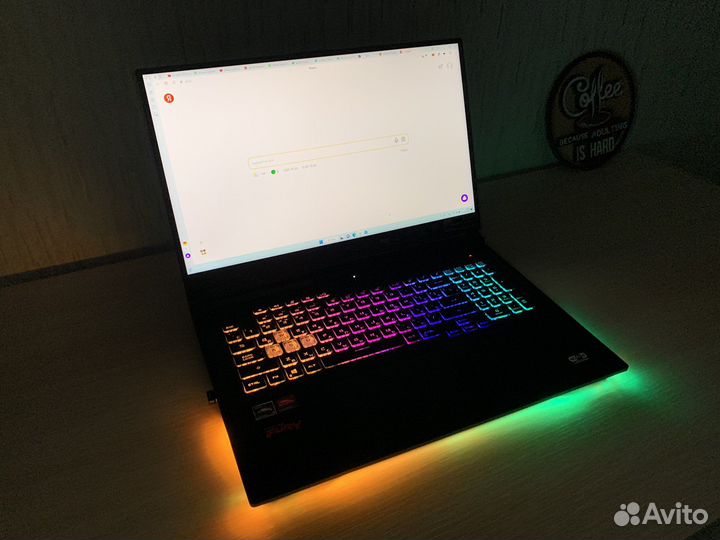 Игровой ноутбук Asus Rog strix g17 advantage