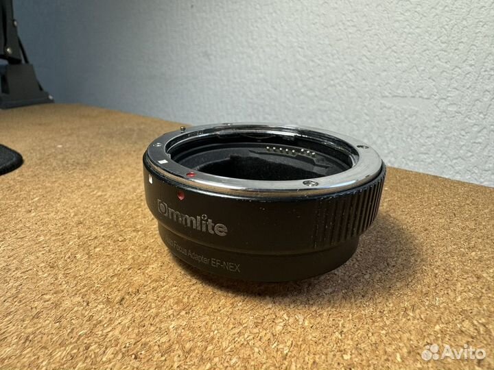 Commlite переходник с canon ef на sony e