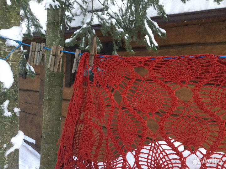 Платки вязаные новые ручная работа
