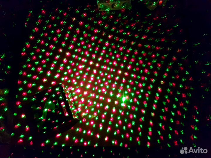 Лазер-проэктор-цветомузыка