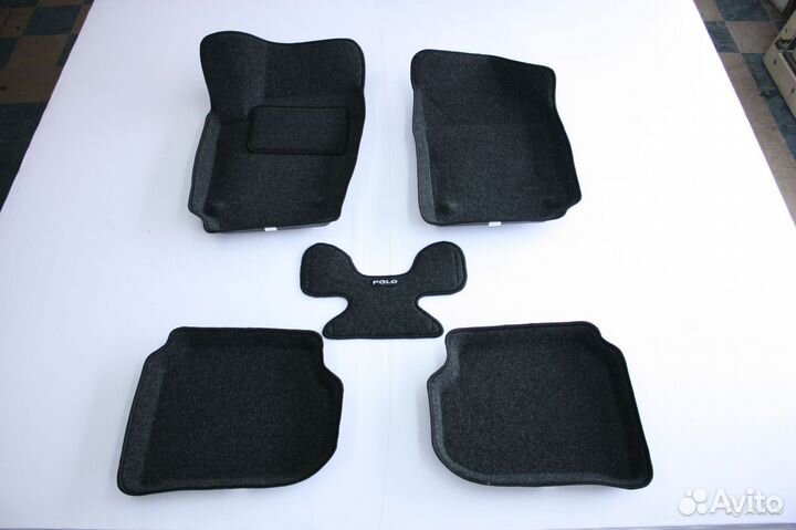 3Д коврики в салон на Фольксваген Поло