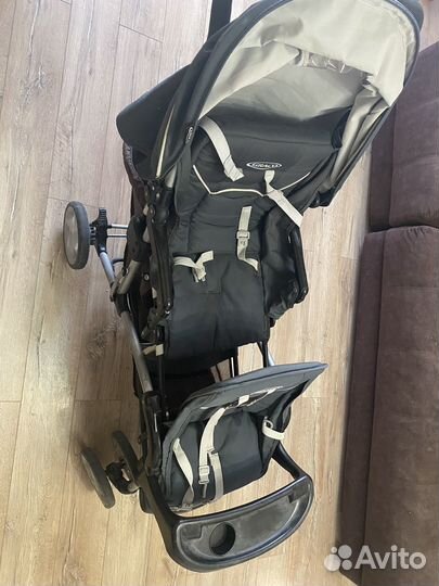 Коляска для погодок двойни