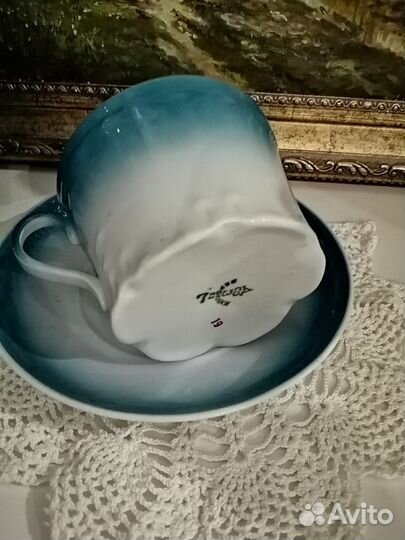 Чашка с блюдцем Винтаж