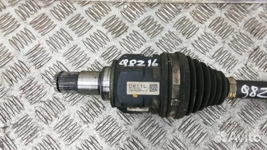 Привод передний левый toyota prius XW30 (98Z16KS01