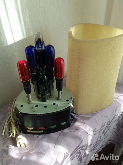 Светильник с подключением свето-музыки СССР
