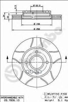 Диск тормозной Max перед ford fusion (JU )