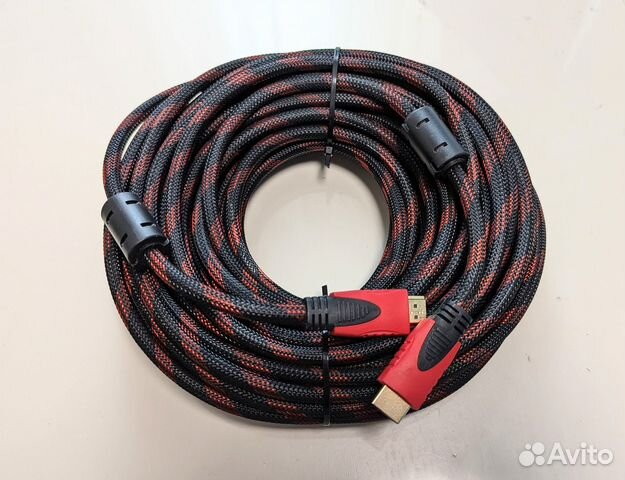 Кабель hdmi 15м Качественная оплётка Поддержка 4K