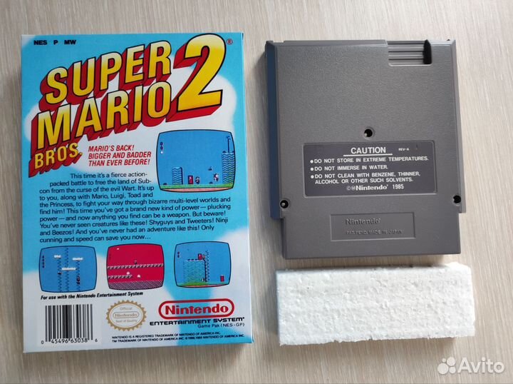 Super Mario bros.2 NES ntsc