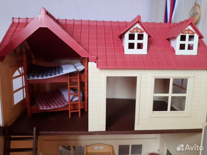 Sylvanian Families большой дом со светом
