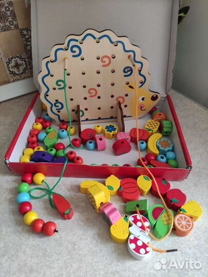Развивающие деревянные игрушки