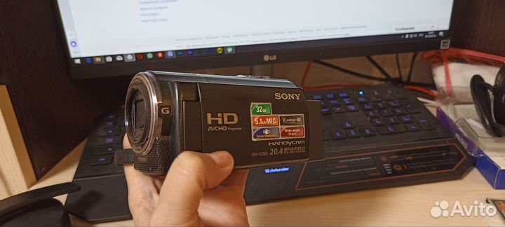 Видеокамера sony hdr - cx 580 VE