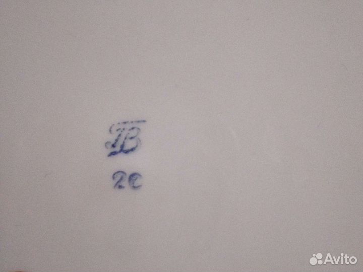 Тарелки, фарфор, фз Пролетарий Новгород, СССР