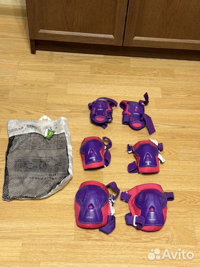 Детский комплект защиты Oxelo для роликов/самоката