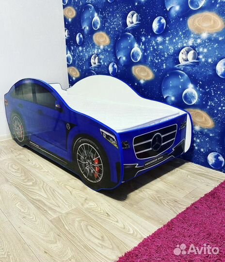 Кровать машина (доп. ящик)