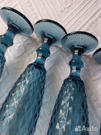 Фужеры для шампанского 6шт новые