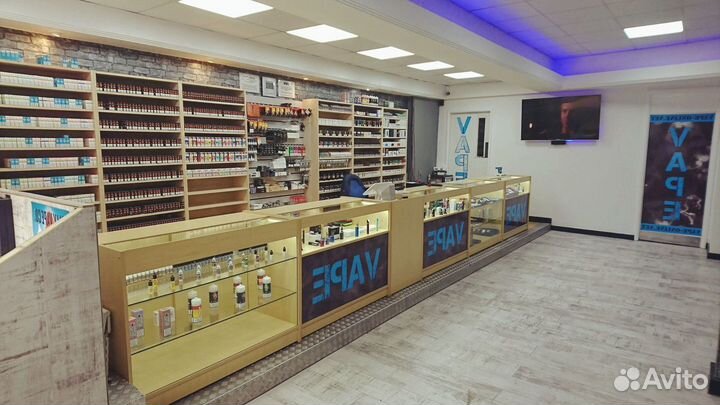 Продаётся готовый магазин Дымный блюз
