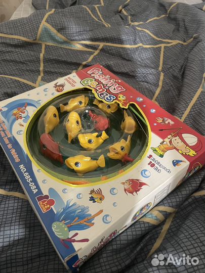 Игра детская лови рыбку
