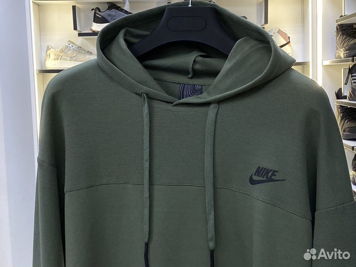 Спортивная кофта мужская Nike зеленая