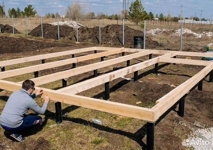 Установка винтовых свай