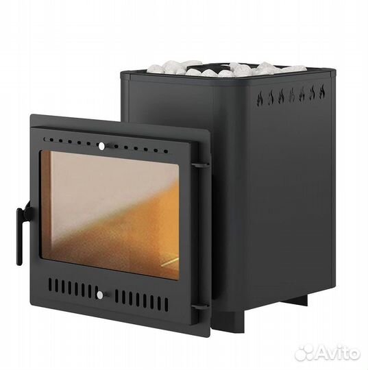 Готовая печь в баню