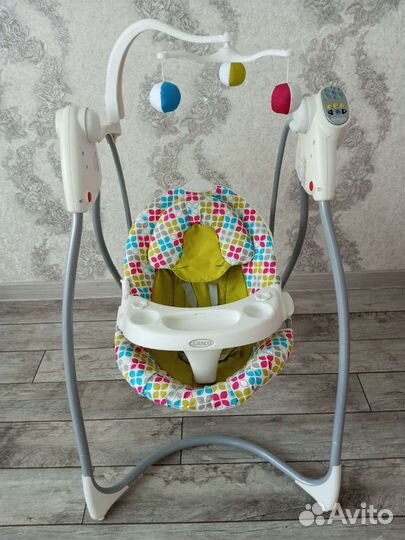 Детская качеля шезлонг