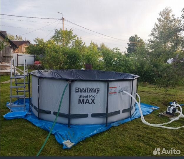 Каркасный бассейн 366 на 122