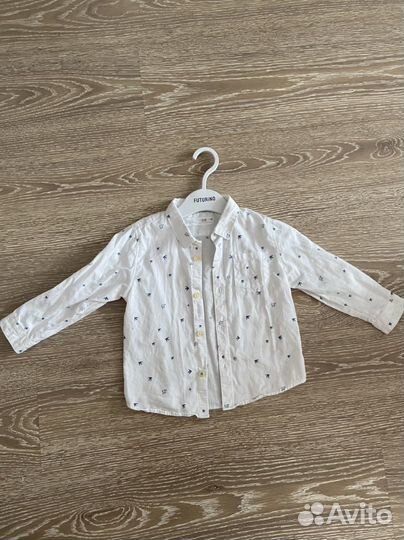 Рубашка zara для мальчика 92