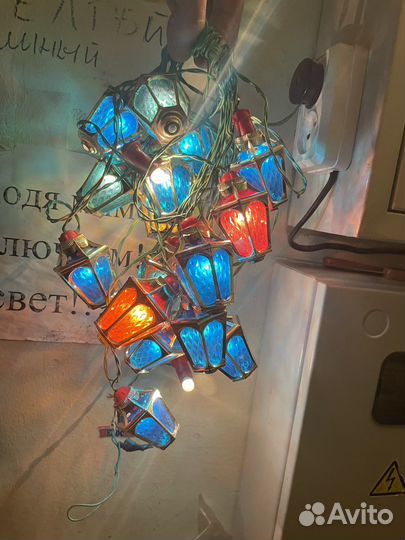 Гирлянда фонарики СССР