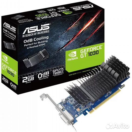 Видеокарта gt 1030 2gb ddr5 asus