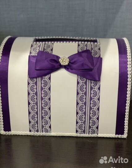 Свадебный сундук для денег