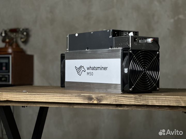 Новый Asic Whatsminer M50 120th для майнинга