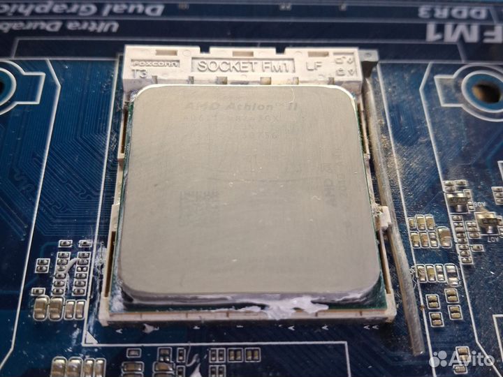 Материнская плата с процессором