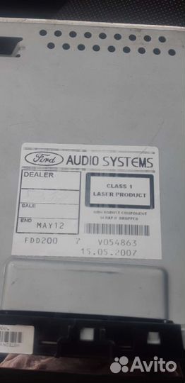 Штатная магнитола на Ford Focus