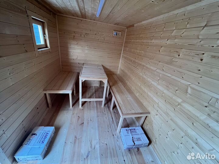 Каркасная баня Мажор 5х2.4