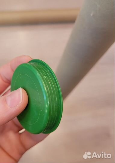 Тубус картонный с крышкой