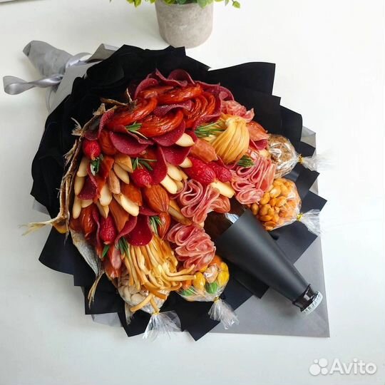 Мужской съедобный букет