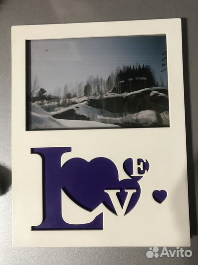 Фоторамка love