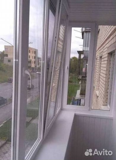 Остекление окон и балконов пвх