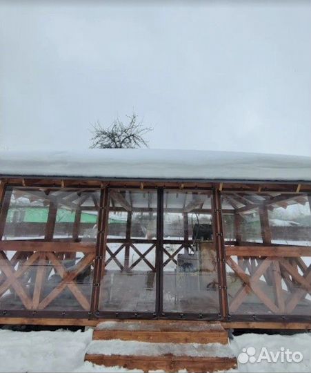 Мягкие окна для террас и беседок