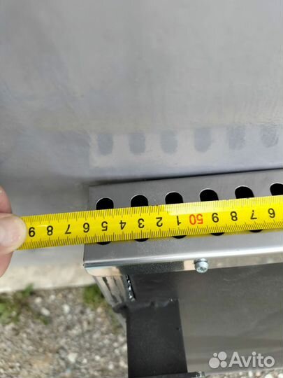 Экран напольный для печи в баню