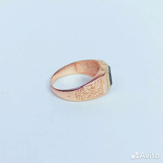 Мужская золотая печатка