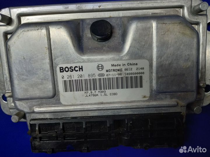 Блок управления двигателем Geely mk